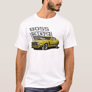 70 Boss 302 Yellow T-Shirt