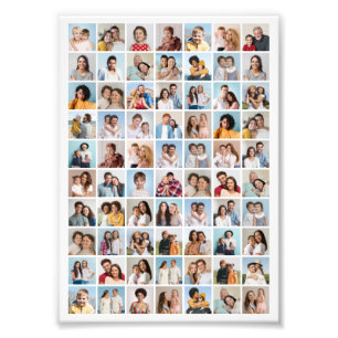 70 Photo Collage Editable Colour Photo Enlargement Print