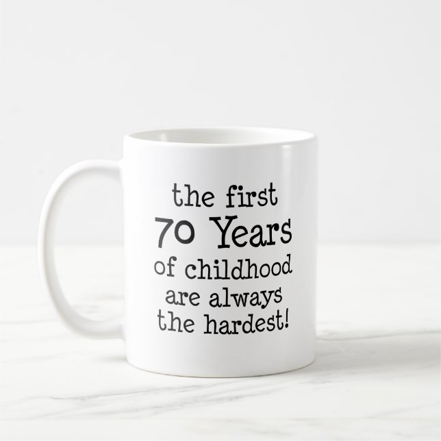 70 premières années de tasse d'enfance (Gauche)