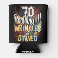 70 Rocking It! Wrinkles be Darned, 70th Retro Bday