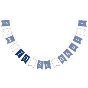 70 So what Funny Inspirational 70th Birthday Party Bunting Flags