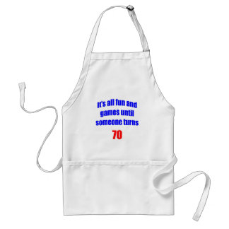 70 Someone turns 70 Standard Apron