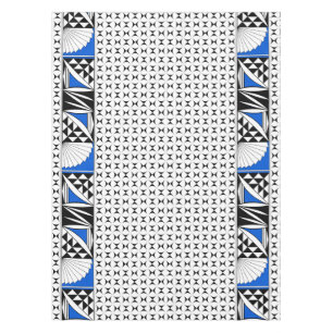 70" Southwest Sunrise in Blue Tablecloth