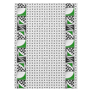 70" Southwest Sunrise in Green Tablecloth