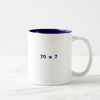 70 x 7 Two-Tone coffee mug