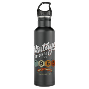 70 Year Old 1955 Retro Awesome 70th Birthday Gift 710 Ml Water Bottle