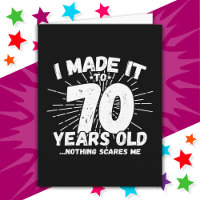 70 Year Old Sarcastic Meme Funny 70th Birthday
