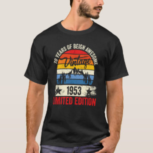 70 Year Old Vintage 1953 70th Birthday T-Shirt