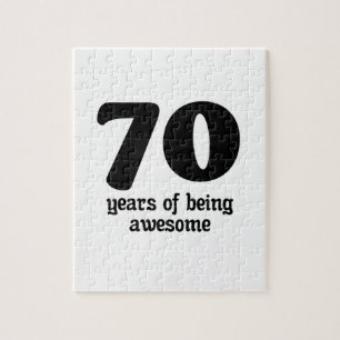 70 years of being awesome jigsaw puzzle