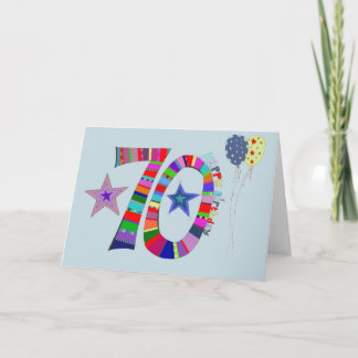 70e anniversaire Joyeux 70e anniversaire Carte