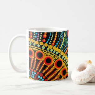 70s 60s Psychedelic Hippy Retro Hip Coffee Mug