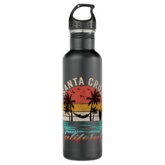 70s 80s in California City Santa Cruz Pullover Hoo 710 Ml Water Bottle