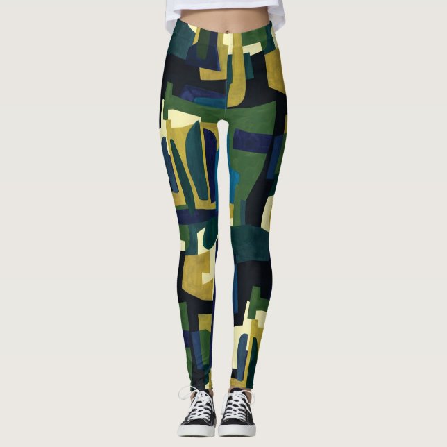 70s art design leggings (Front)