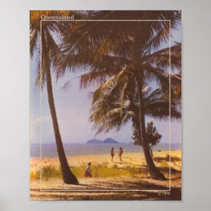 70s Australia photo vintage travel postcard Poster