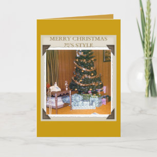 70S CHRISTMAS HOLIDAY CARD