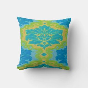 70's Classic Pattern Throw Pillow