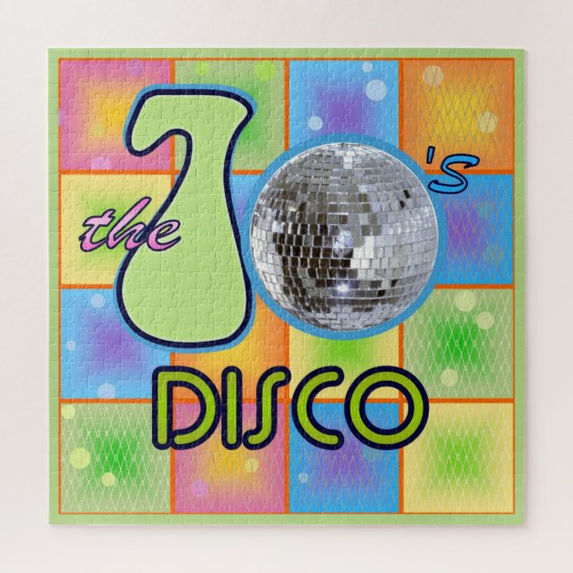 70s Disco Puzzle (Vertical)