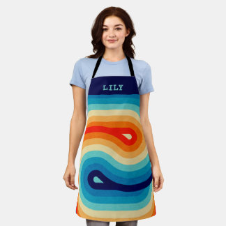 70s Double Wave Apron