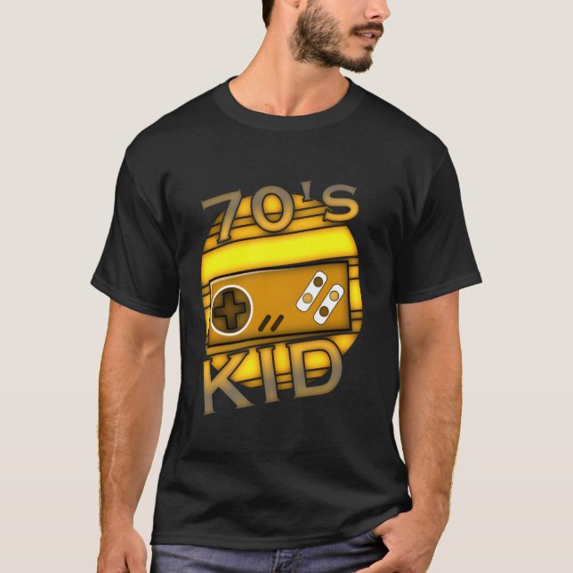 70s Gamer Gaming Kid friends T-Shirt (Front)