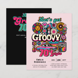 70s Groovy Boogie Retro Disco Birthday Party