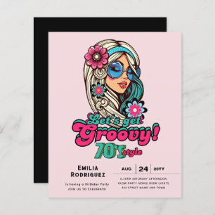 70s Groovy Boogie Retro Disco Birthday Party