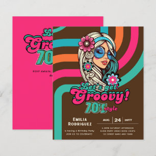 70s Groovy Boogie Retro Disco Birthday Party