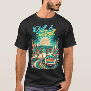 70s Groovy Sports Beachwear T-Shirt