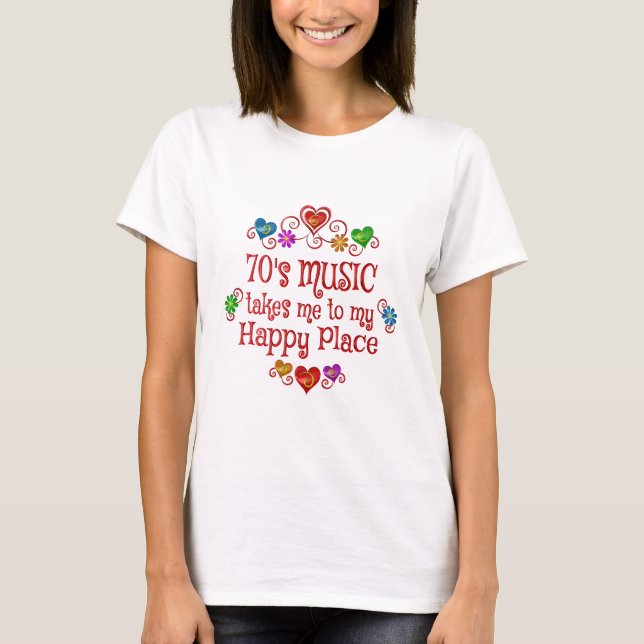 70s Happy Place T-Shirt (Front)