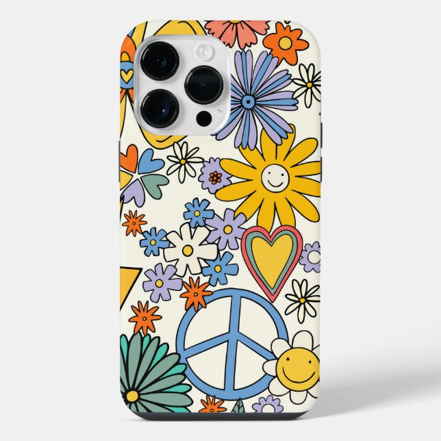 70's Hippy Style  Case-Mate iPhone Case (Back)