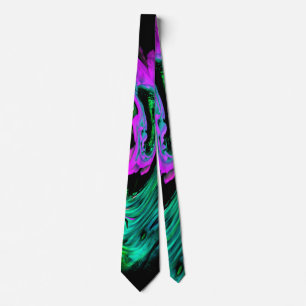 “’70s Lava Lamp #2” Print Tie