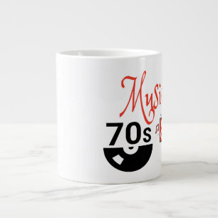 70s Music   - Jumbo Mug