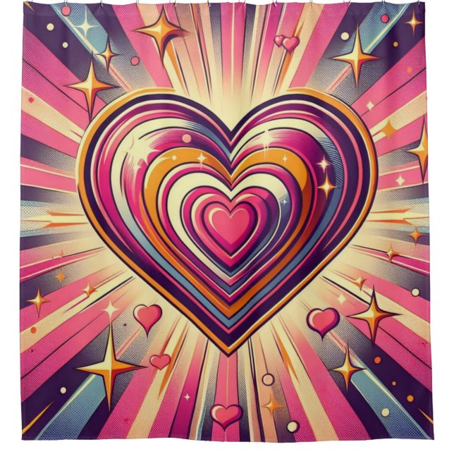 70s pop art heart/Valentines  (Front)