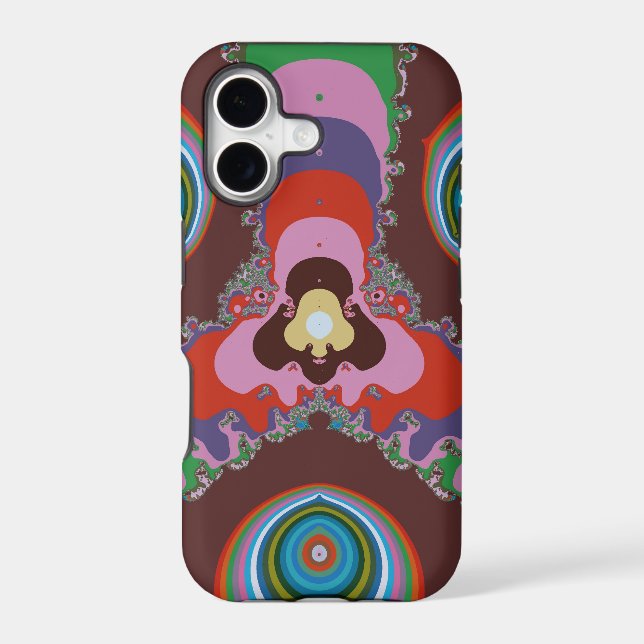 70s Psychedelic Pattern Retro Art (Back)