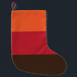 70s Retro 3 Striped Vintage Colour Pattern Small Christmas Stocking<br><div class="desc">70s Retro Three Stripe Vintage Colour Pattern

Globe Trotters specialises in idiosyncratic imagery from around the globe. Here you will find unique Greeting Cards,  Postcards,  Posters,  Mousepads and more.</div>