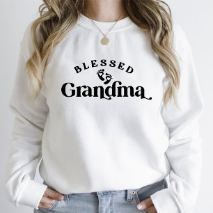 70s Retro Blessed Grandma pregnancy announcement T-Shirt