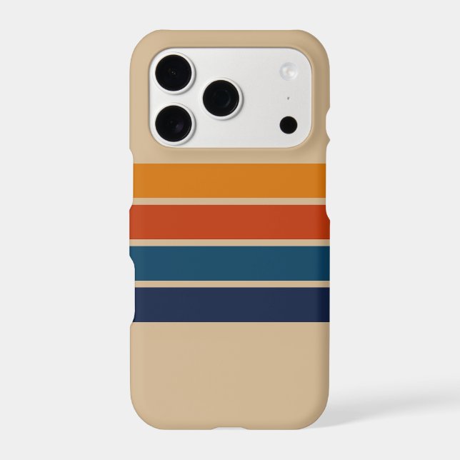 70s Retro iPhone 17 Pro Case (Back)