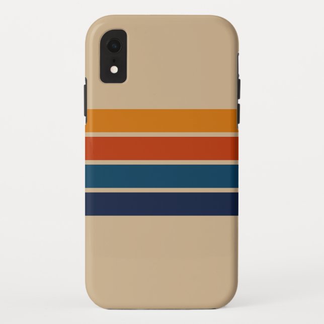 70s Retro iPhone XR Case (Back)