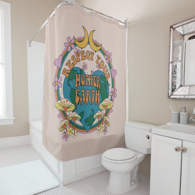 70's Retro Mother Earth Graphic (In Situ)