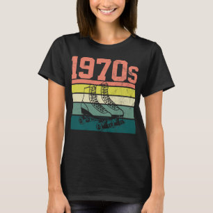 70s retro roller shoes T-Shirt