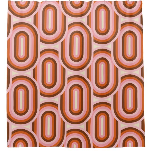70's Retro Seamless Pattern. 60s and 70s Aesthetic (Front)