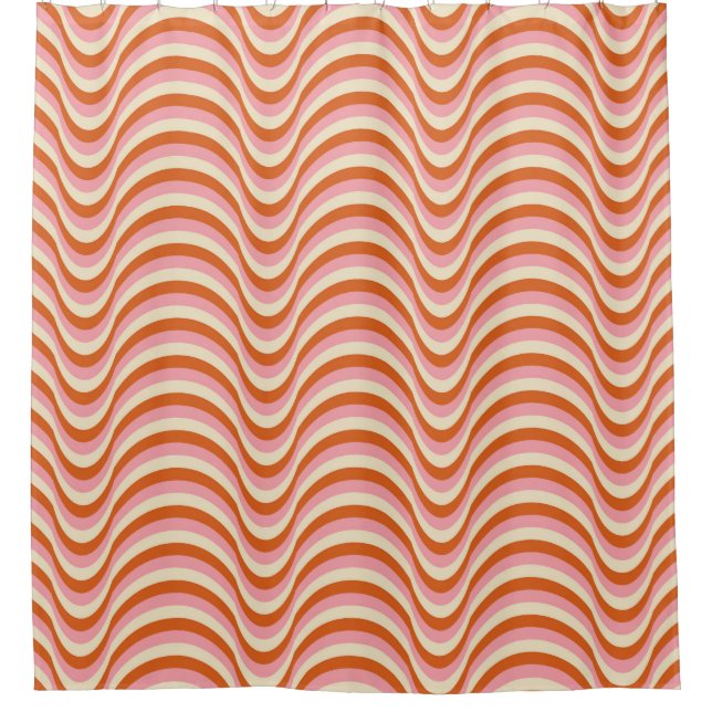 70's Retro Seamless Pattern. 60s and 70s Aesthetic (Front)