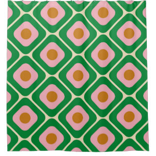 70's Retro Seamless Pattern. 60s and 70s Aesthetic