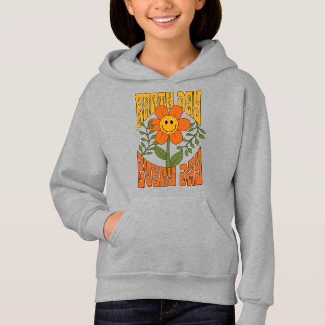 70's Retro Smiling Daisy Flower (Front)