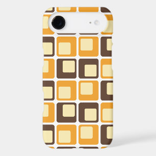 70s Retro Square Shapes Pattern