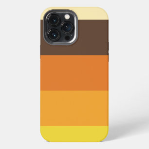 70s Retro Striped Colour Pattern iPhone 13 Pro Max Case