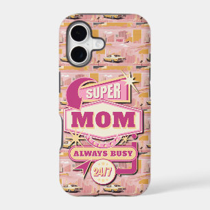 70's Retro Vegas Style Super Mom Always Busy 24/7