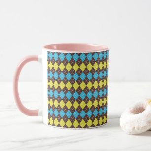 70s Scottish Tartan-Pattern... Mug
