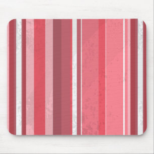 70s Stripes Pink Mouse Pad