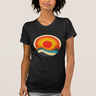 70's Sunburst Coolness Retro-Inspired Vintage Vibe T-Shirt