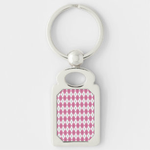 70s Tartan-Pattern Pinky Keychain
